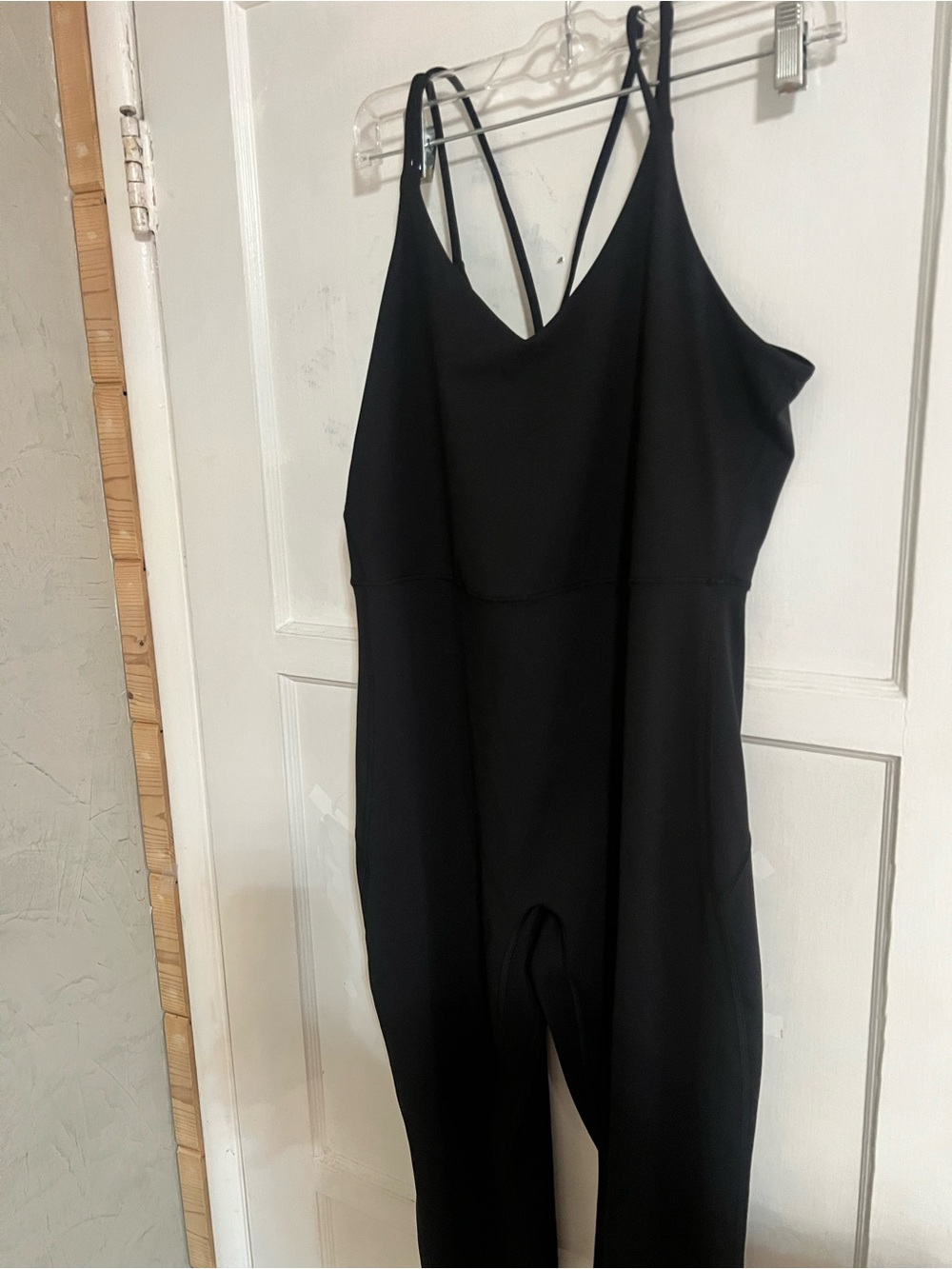 all in motion Black Strappy Active Jumpsuit